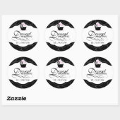 Luxuriöse Bäckerei Labels | Aufkleber (Blatt)