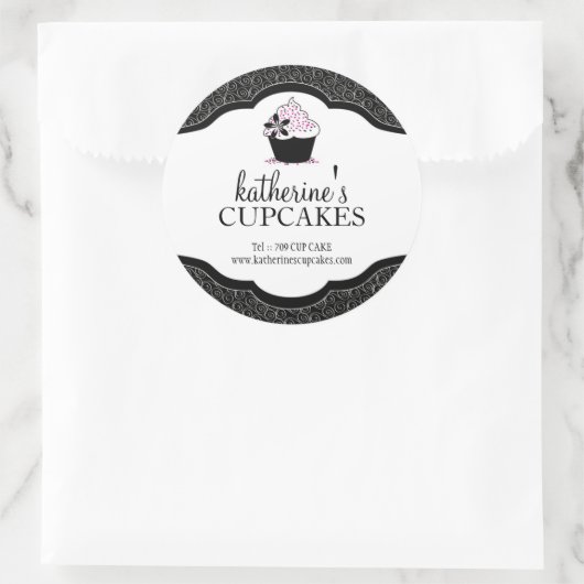 Luxuriöse Bäckerei Labels | Aufkleber (Tasche)