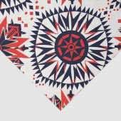 Luxuriöse Beige "Cosmic Interlock" Muster Gewebe Seidenpapier (Detail)