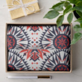 Luxuriöse Beige "Cosmic Interlock" Muster Gewebe Seidenpapier (Geschenk)