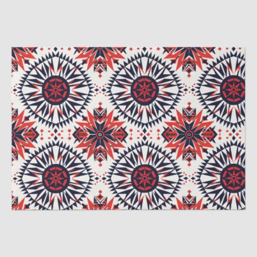 Luxuriöse Beige "Cosmic Interlock" Muster Gewebe Seidenpapier (Vorderseite)