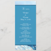 Luxuriöse Blue Watercolor Abstrakt Pearlescent Programm (Vorderseite)