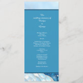 Luxuriöse Blue Watercolor Abstrakt Pearlescent Programm (Rückseite)