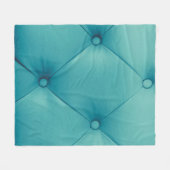 Luxuriöse, braune Ledermöbel, die jedoch mit einem Fleecedecke (Vorderseite (Horizontal))