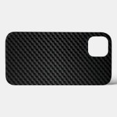 Luxuriöse Carbon Fiber Textur Case-Mate iPhone Hülle (Rückseite (Horizontal))