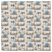 Luxuriöse Cat & Dog-Wiederholungs-Design-Gewebe Stoff (Muster)