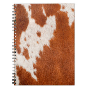 Luxuriöse Cowhide Animal Skin Drucktuch Kissen Notizblock