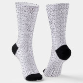Luxuriöse Crew Socks | Männer und Frauen Socken (Gewinkelt)