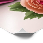 Luxuriöse Crystal Watercolor Fotodruck (Ecke)