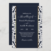 luxuriöse Dekoration Hochzeitseinladungen Einladung (Vorne/Hinten)