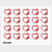 Luxuriöse Designer-Aufkleber Quadratischer Aufkleber (Blatt)