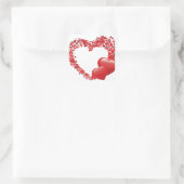 Luxuriöse Designer-Aufkleber Quadratischer Aufkleber (Tasche)