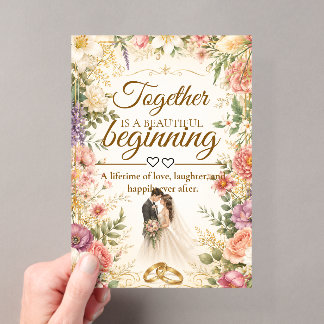 Luxuriöse editierbare Karte für Hochzeitseinladung Acryleinladungen