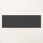 Luxuriöse Elegant Black Gold Marmorschlammeffekt N Yogamatte (Rückseite (Horizontal))