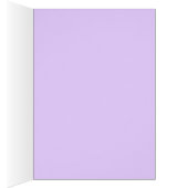 Luxuriöse Elegant Lila Floral Wirbel Danke Karte (Innen (Rechts))