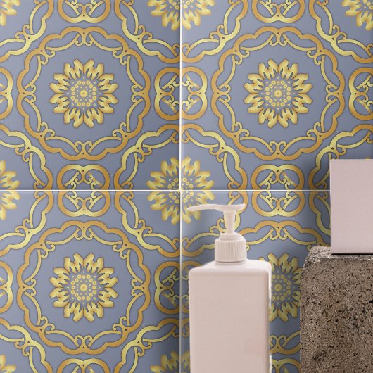 Luxuriöse Elegante Classic Imitate Goldgrenze auf  Fliese