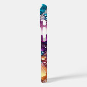 Luxuriöse Farbige Glitzer iPhone Gehäuse Case-Mate iPhone Hülle (Rückseite / Links)