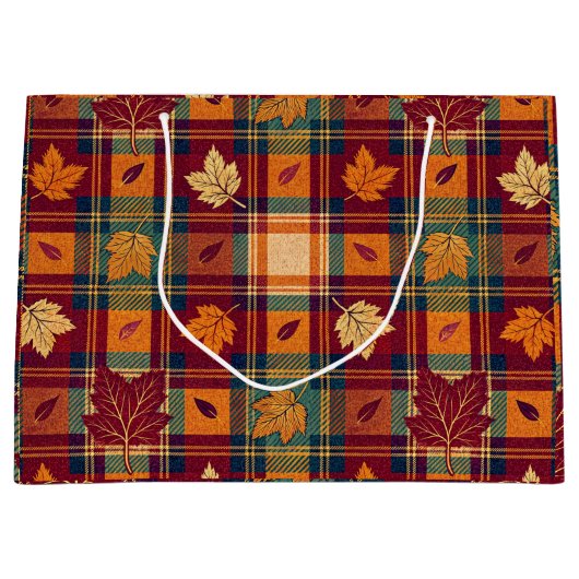 Luxuriöse Feiertags-Geschenktüte Große Geschenktüte (Vorderseite)