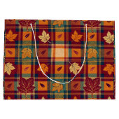 Luxuriöse Feiertags-Geschenktüte Große Geschenktüte (Rückseite)
