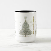 „Luxuriöse Feiertagsstrahlung“ Tasse (Zentrum)