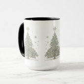„Luxuriöse Feiertagsstrahlung“ Tasse (Vorderseite Links)