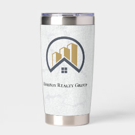 Luxuriöse Flaschen aus Metallic Gold Real Anwesen Thermobecher