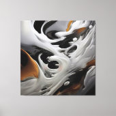 Luxuriöse Fluidkunst Leinwanddruck (Vorderseite)