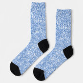 Luxuriöse Funkelnd Cornflower Blue Glitzer Socken (Linkes Detail)