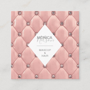 luxuriöse gehobene Imitate Rose Gold Visitenkarte