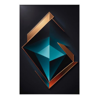 Luxuriöse Geometrie: Der Spargel der Zukunft in A Poster