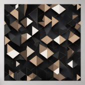 Luxuriöse Geometrie Poster (Vorne)