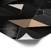 Luxuriöse Geometrie Poster (Ecke)