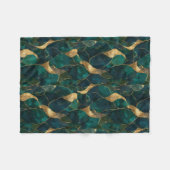 Luxuriöse geometrische Abstrakt Fleece Blanket (Vorderseite (Horizontal))