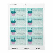 Luxuriöse Glitterwochen hausgemachte Kuchen und Sü (Vorne)