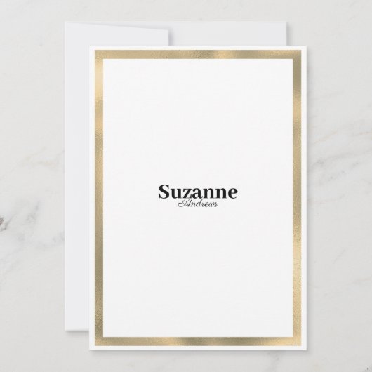 Luxuriöse Glitzer Tropfen Brautparty Einladung (Rückseite)