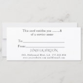 Luxuriöse glitzernde Goldstriche & Augenbrauen (Rückseite)