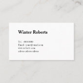 Luxuriöse Gold Glitzer Marmor Visitenkarte (Rückseite)