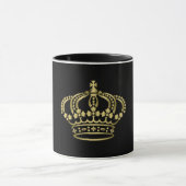 Luxuriöse Gold Queen Crown Tasse (Zentrum)