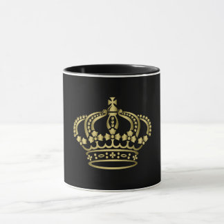 Luxuriöse Gold Queen Crown Tasse