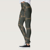 Luxuriöse Gold Verzierte Leggings (Links)