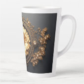 Luxuriöse Goldblume Milchtasse (Rechts)