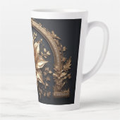 Luxuriöse Goldblume Milchtasse (Rechts)