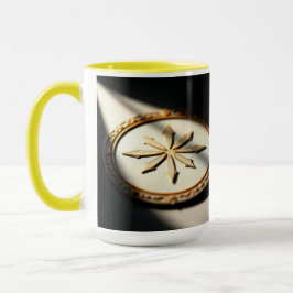 Luxuriöse Golden Symbol Artwork Tasse
