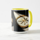 Luxuriöse Golden Symbol Artwork Tasse (VorderseiteRechts)