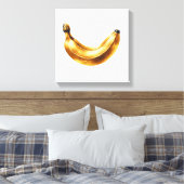 Luxuriöse goldene Banane Leinwanddruck (Insitu (Schlafzimmer))