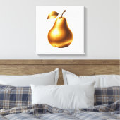 Luxuriöse goldene Birne Leinwanddruck (Insitu (Schlafzimmer))