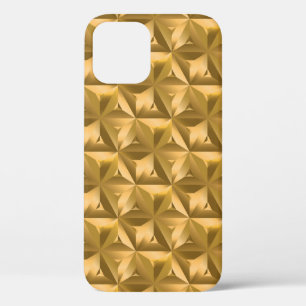 Luxuriöse goldene geometrische nahtlose Muster Case-Mate iPhone Hülle