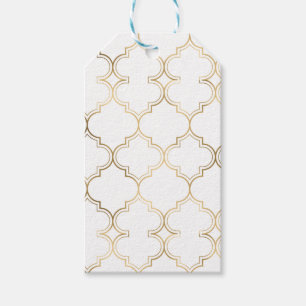 Luxuriöse goldene islamische geometrische Muster M Geschenkanhänger