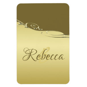 Luxuriöse goldene Metall dekoriert auf militärisch Magnet