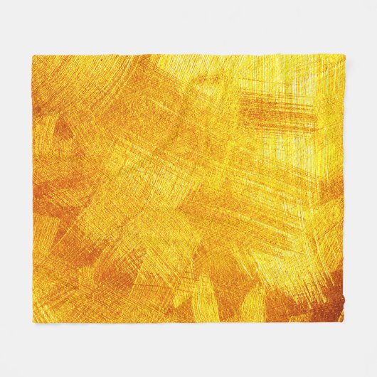 Luxuriöse goldene Textur, abstrakter Hintergrund. Fleecedecke (Vorderseite (Horizontal))